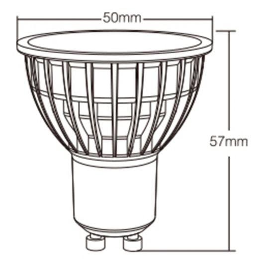 RGBWW LED Lampe mit Fernbedienung 4W GU10 1 bis 4 Lampen