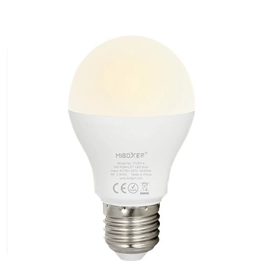 RGBWW LED Lampe mit Fernbedienung 6W E27 1 bis 4 Lampen