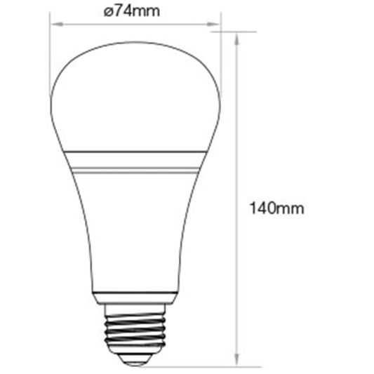 RGBWW LED Lampen Set mit Fernbedienung 12W E27 1 bis 4 Lampen