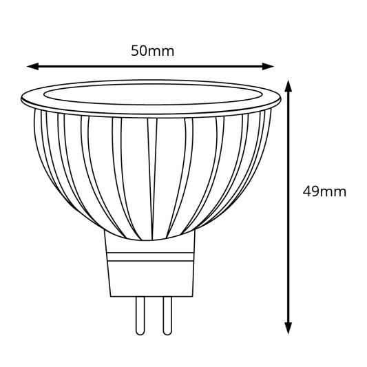 RGBWW LED Strahler mit Fernbedienung 4W MR16 Fassung 1 bis 4 Strahler