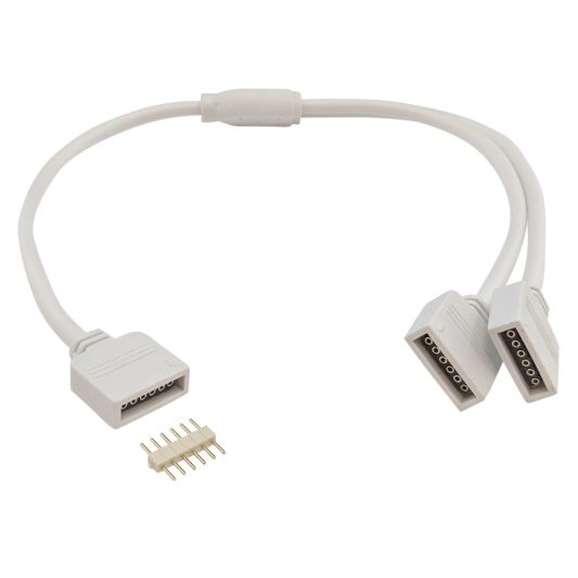 RGBWW LED Streifen splitter Kabel in 2 Teilen