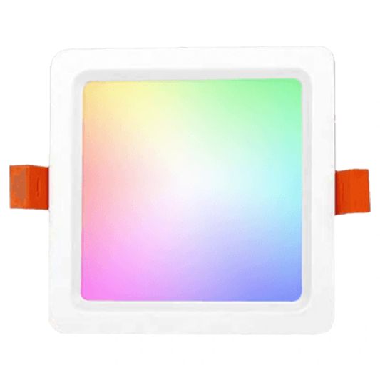 RGBWW LED viereckiges downlight 9 Watt