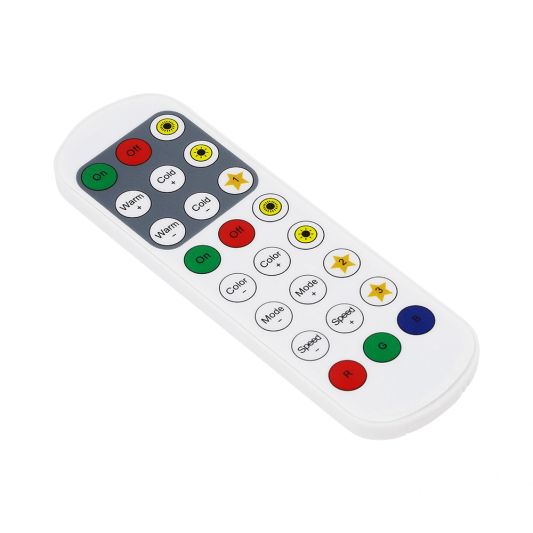 24 Tasten RGBWW RF -Steuerung mit Fernbedienung