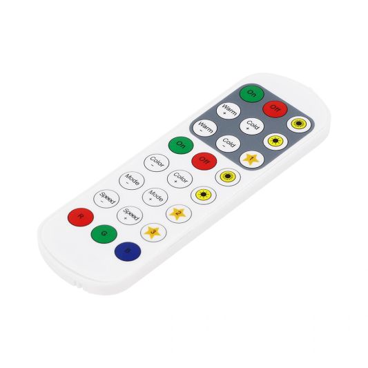 24 Tasten RGBWW RF -Steuerung mit Fernbedienung