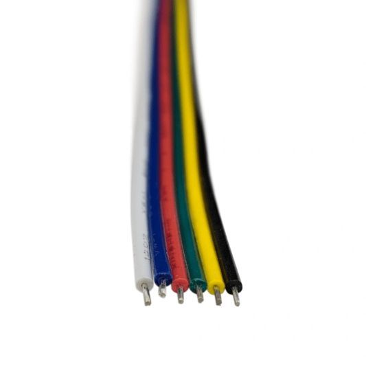 RGBWW Stecker 6 Pins mit 15 cm Kabel