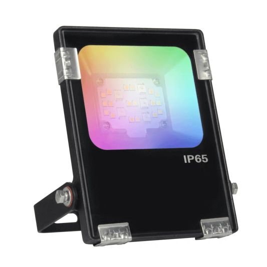 RGBWW WLAN LED Scheinwerfer/ Baulampe 10 Watt IP65