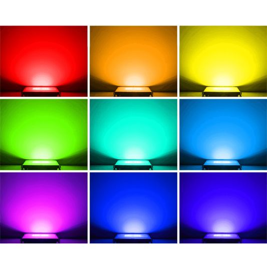 RGBWW WLAN LED Scheinwerfer Baulampe 100 Watt IP65 lose