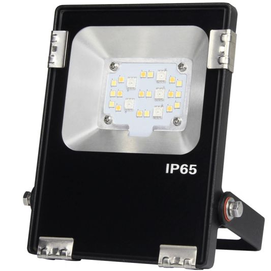 RGBWW WLAN Scheinwerfer 10 Watt mit Fernbedienung und 1-4 Lampen