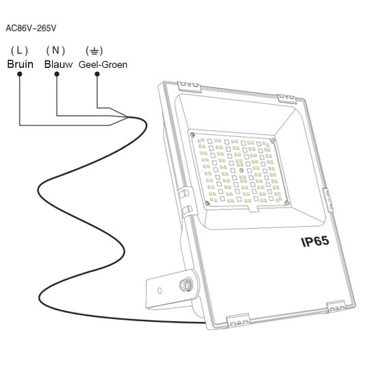 RGBWW WLAN Scheinwerfer 10 Watt mit Fernbedienung und 1-4 Lampen
