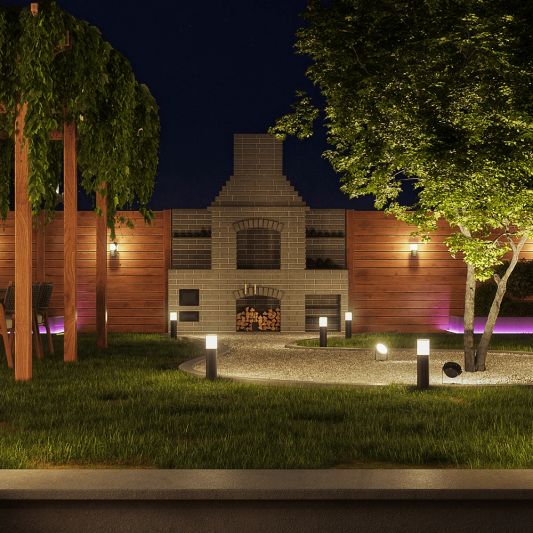 Smart Zigbee Standing Lamp 9W Runde - Starterset