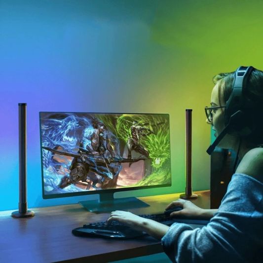 Smarter RGB Dreamcolor Tischlampen-Set – Ideal für Gaming