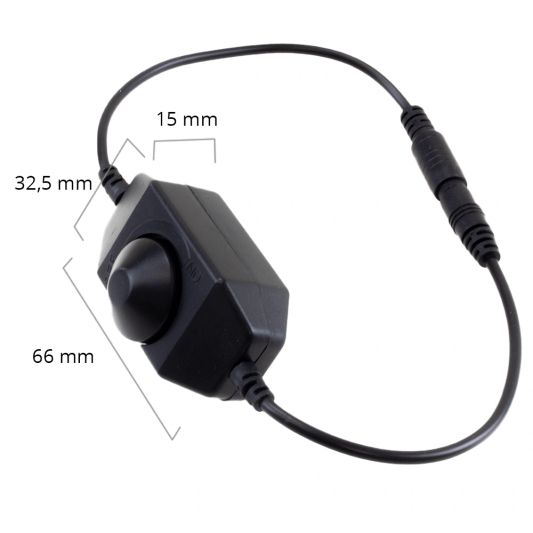 Kabeldimmer basic in schwarz oder weiß