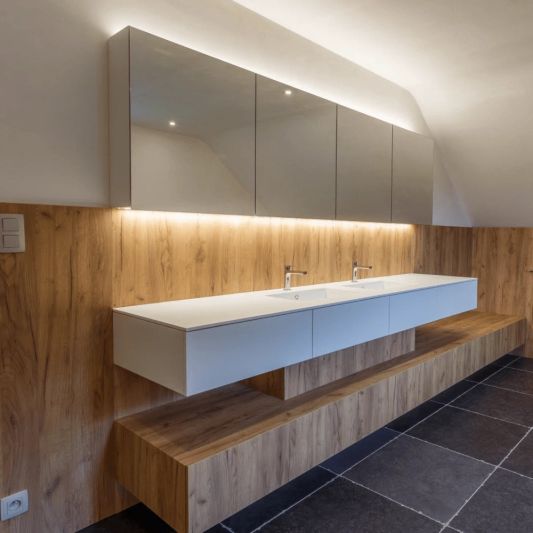 Spiegel Beleuchtung LED Streifen Set 2 Meter