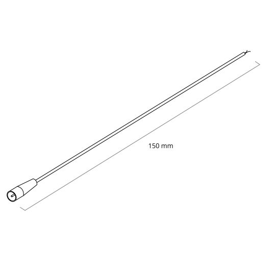 Stecker mit Kabel Typ Frau