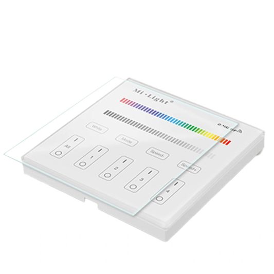 Touch Modul Wandbedienung kabellos RGB und RGBW auf Strom