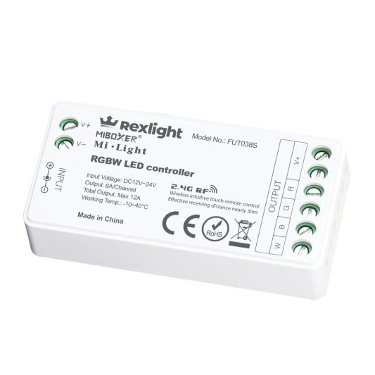 Touch Modul Wandbedienung inklusiv Steuerung kabellos mit Batterie