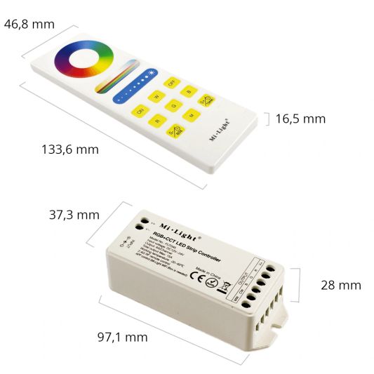 Touch RF Fernbedienung RGBWW