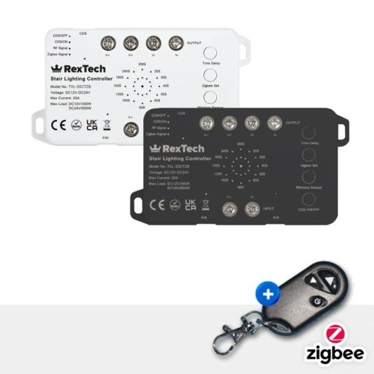 Treppenbeleuchtung Sensor Set mit Zigbee Controller