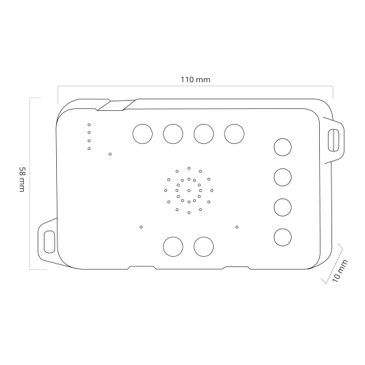 Treppenlicht-Sensor-Set mit Mehrzonensteuerung