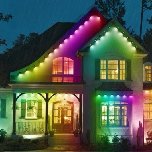 Tuya Festbeleuchtung für die Fassade | IP65 | 45 Meter