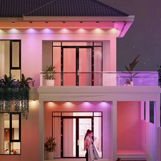 Tuya Festbeleuchtung für die Fassade | IP65 | 30 Meter