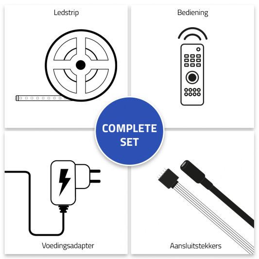 TV Schrank LED Streifen 4 Meter