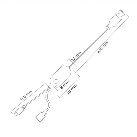 USB App Bedienung für RGBWW LED-Streifens