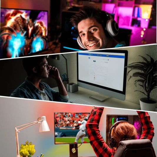 PC Ambilight USB Game Beleuchtung - 21,5/24"