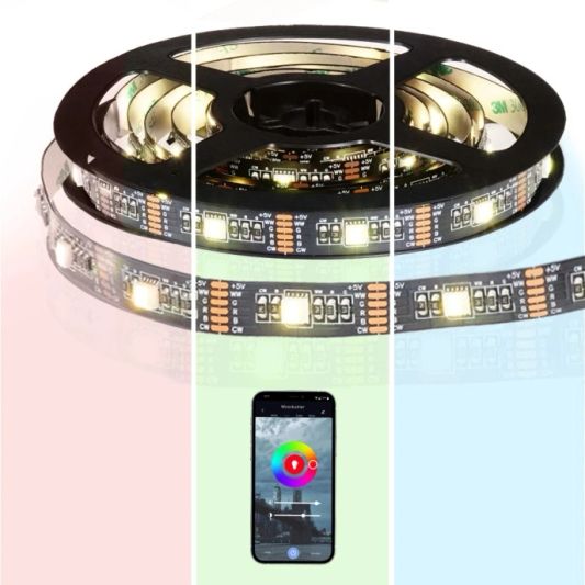 USB LED-Streifen RGB App Bedienung - 50 cm