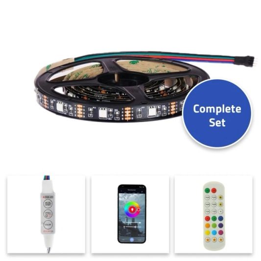 USB LED Streifen RGB komplettes Set