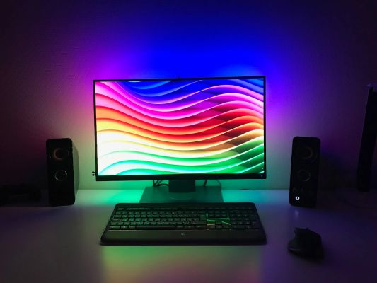 USB LED Streifen RGB von 30 cm - Einzelner Streifen