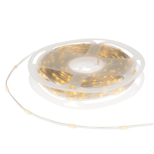 USB Lichterkette - Warmweiß - 10 LEDs p/m - 10M