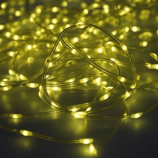 USB Lichterkette - Warmweiß - 10 LEDs p/m - 20m