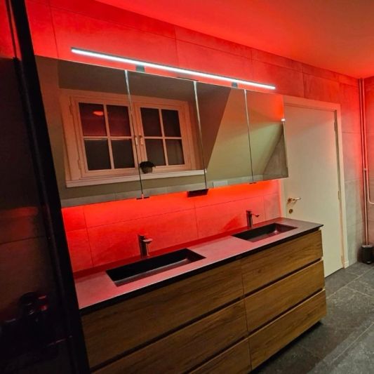 Einzelner USB LED Streifen Rot