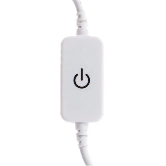 USB Touch Dimmer Einfarbig weiß