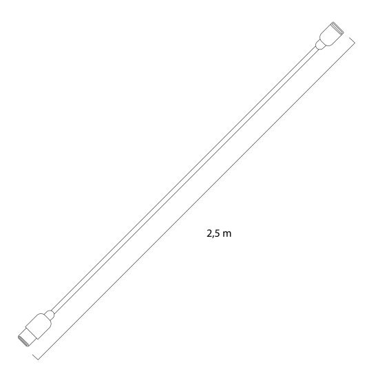 USB Verlängerungskabel 2,5m