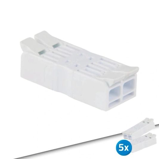 Verbinder 2-Wege Spleißklemmen Set 5 Stück zum Verbinden von Kabeln