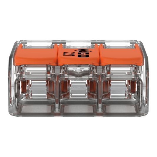 Wago Verbinder 3-Weg Schweißklemme Set 12 Stück