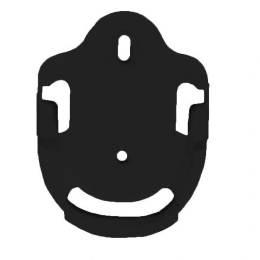 Wandhalterung für Fernbedienung Schwarz