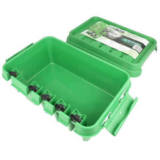 Wasserdichtes Gehäuse Dribox grün für Adapter und Steuerung