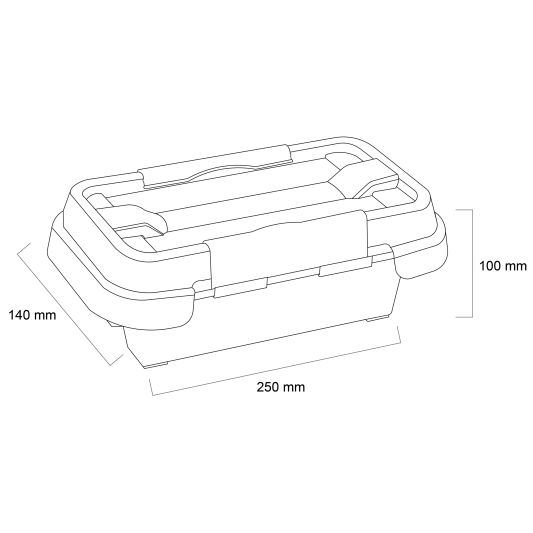 Wasserdichtes Gehäuse Dribox klein für Steuerung