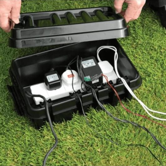 Wasserdichtes Gehäuse Dribox für Adapter und Steuerung