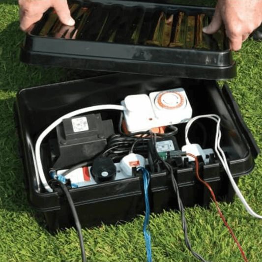 Wasserdichtes Gehäuse Dribox für Adapter und Steuerung