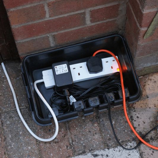 Wasserdichtes Gehäuse Dribox für Adapter und Steuerung