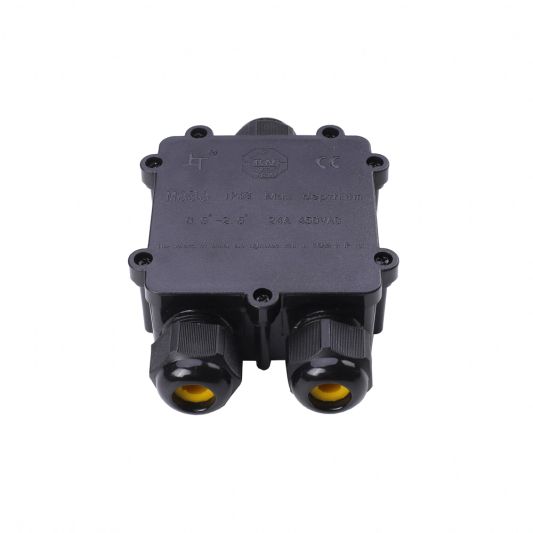 Wasserdichter Verteilerkasten IP68 3-fach Y-Stück - 3er Set