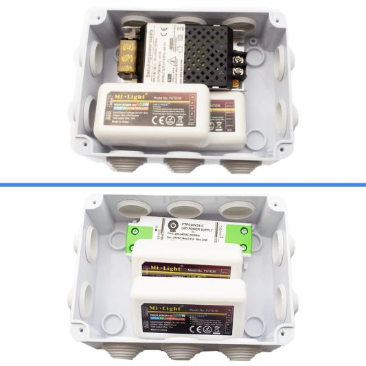 Wasserdichte Verbindungsstelle klein