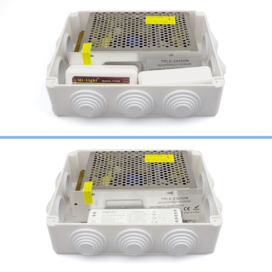 Wasserdichte Verbindungsstelle