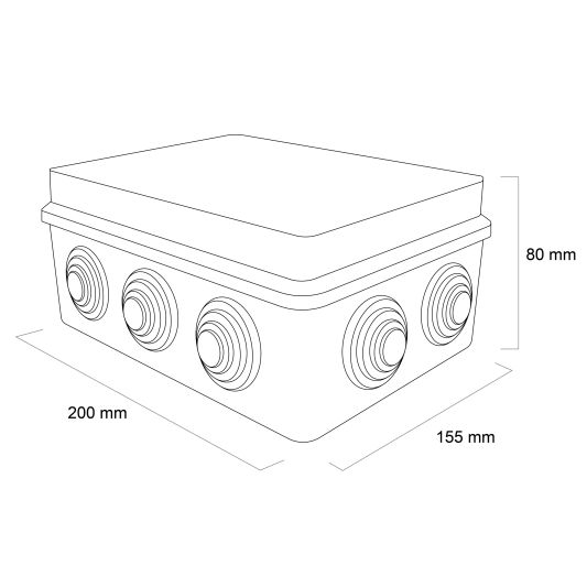 Wasserdichte Verbindungsstelle