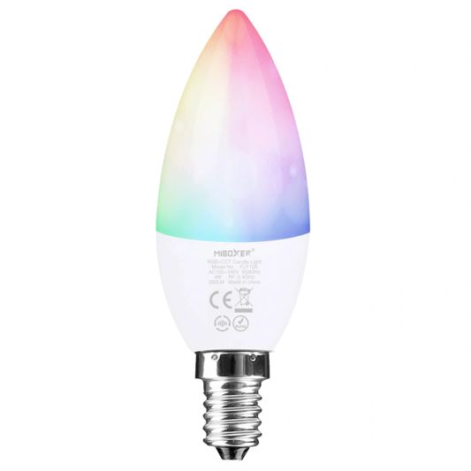 Wlan led Kerzenlampe RGBWW 4W E14 Fassung 3er-Vorteilsset