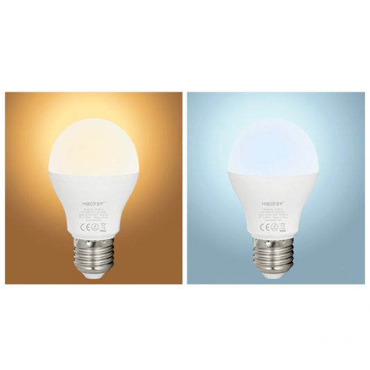 WLAN LED Lampe RGBW 6W E27 Fassung 6er-Vorteilsset